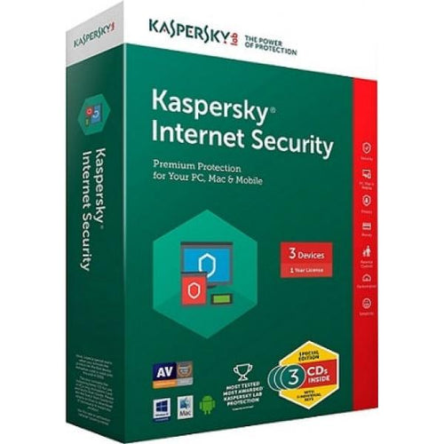 Kaspersky Internet Security 3PC/1yr